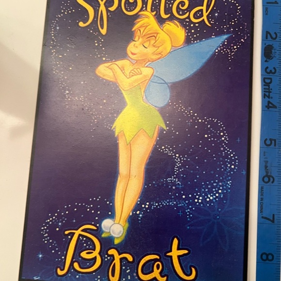 GUC DISNEY Tinker Bell Sign Decor Decorative Sign – Fairy-Inspired Wall Art - Picture 4 of 10